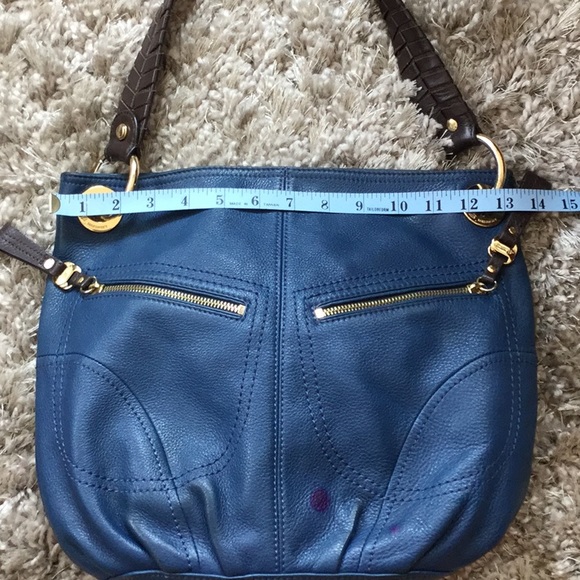 B.Makowsky Butter Leather Shoulder Bag - Picture 6 of 8